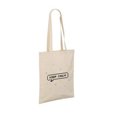 Logo trade promotional products image of: ShoppyBag (180 g/m²) long handles cotton bag