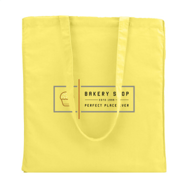 Logo trade promotional gift photo of: Colour Square Bag (160 g/m²) cotton bag