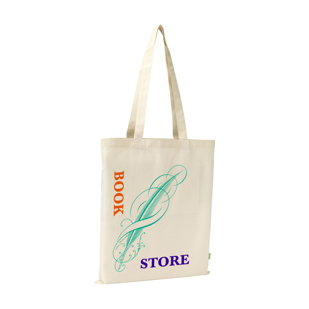 Logotrade promotional giveaway picture of: Organic Cotton GOTS Shopper (140 g/m²) bag