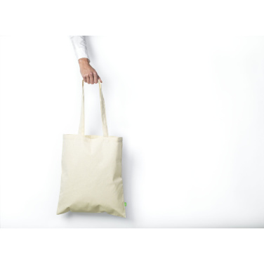 Logotrade corporate gift image of: Organic Cotton GOTS Shopper (140 g/m²) bag