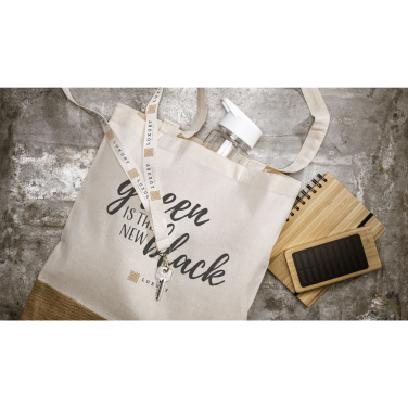 Logotrade business gift image of: Combi Organic Shopper (160 g/m²) bag