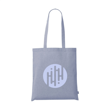 Logo trade business gift photo of: GRS Recycled Cotton Shopper (180 g/m²) bag