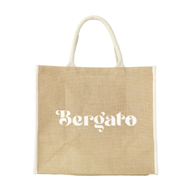 Logo trade promotional gifts image of: Gerona Jute Shopper bag