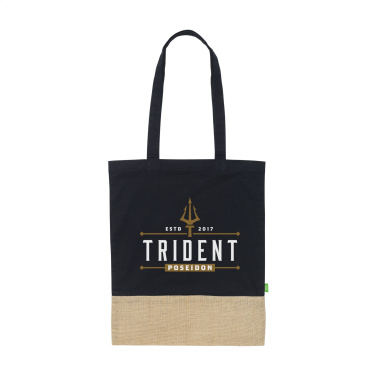 Logo trade promotional giveaways picture of: Combi Organic Shopper (160 g/m²) bag