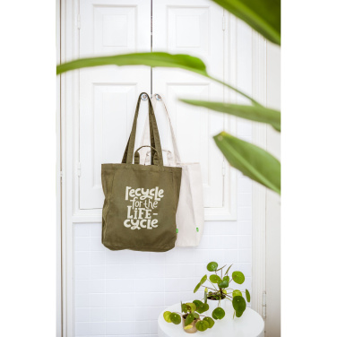 Logotrade advertising product image of: Organic Cotton Canvas Tote Bag (280 g/m²)