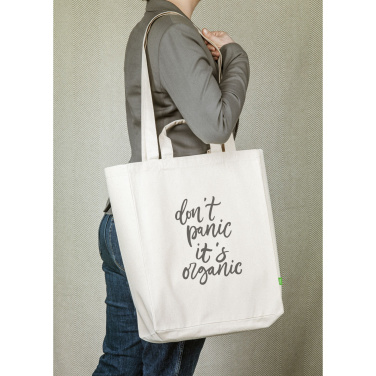 Logotrade promotional products photo of: Organic Cotton Canvas Tote Bag (280 g/m²)