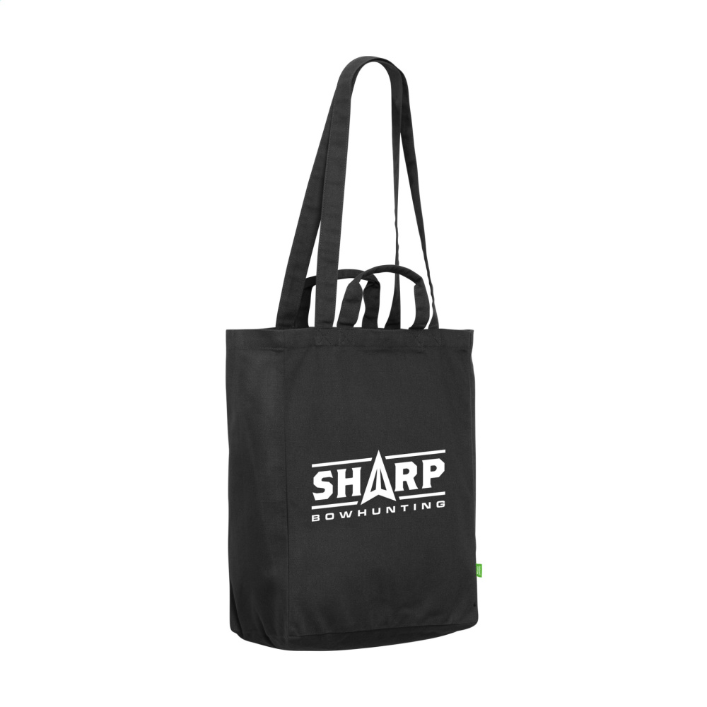 Logo trade promotional items image of: Organic Cotton Canvas GOTS Tote Bag (280 g/m²)