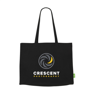 Logo trade promotional product photo of: ECO Shopper GOTS Organic Cotton (180 g/m²) bag