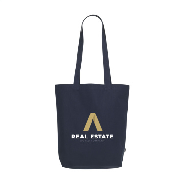 Logo trade promotional merchandise photo of: GRS Recycled Canvas Bag Colour (260 g/m²)