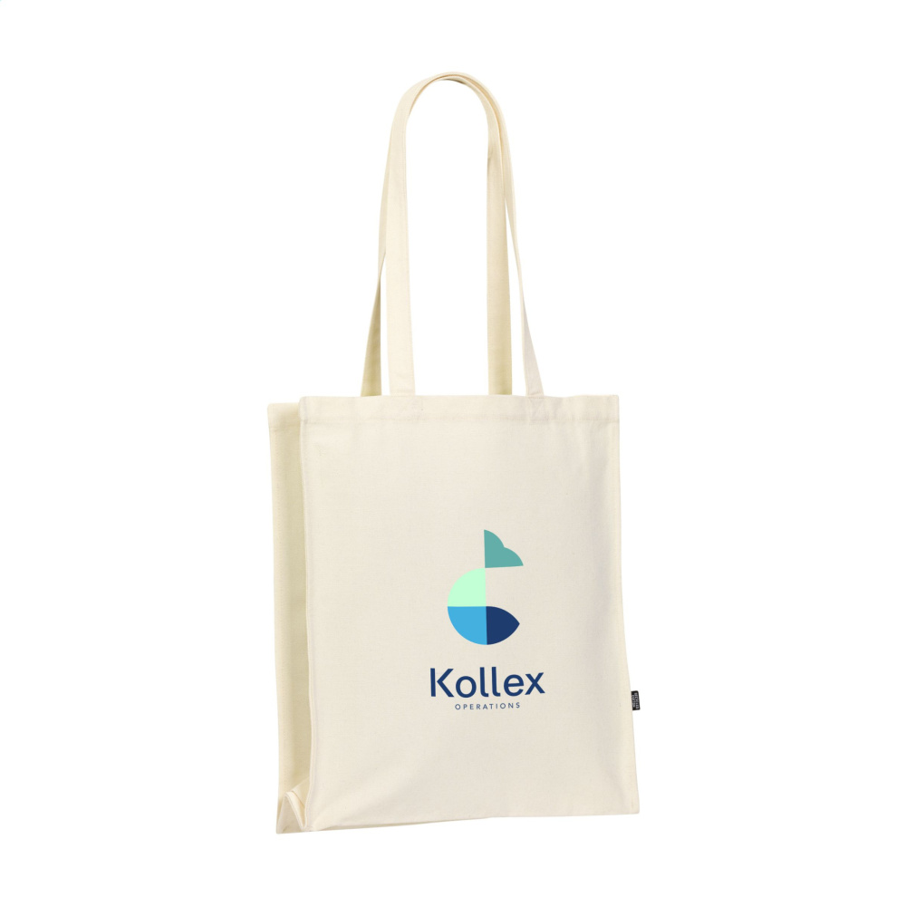 Logo trade promotional gifts picture of: Solid Bag GRS Recycled Canvas (340 g/m²)