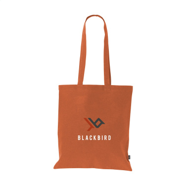 Logo trade promotional items image of: Shoppy Colour Bag GRS Recycled Cotton (150 g/m²)