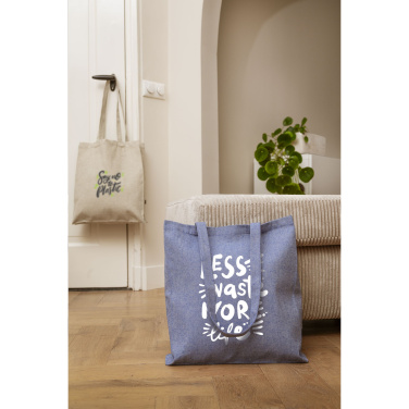 Logo trade promotional gift photo of: Melange Shopper GRS Recycled Canvas (280 g/m²) bag