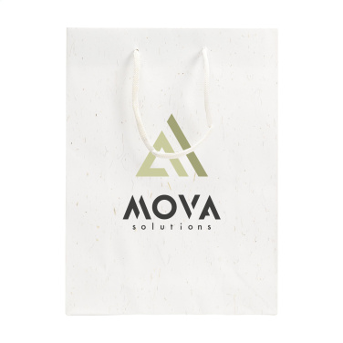 Logo trade promotional merchandise photo of: Leaf It Bag recycled with straw fibres (180 g/m²) M