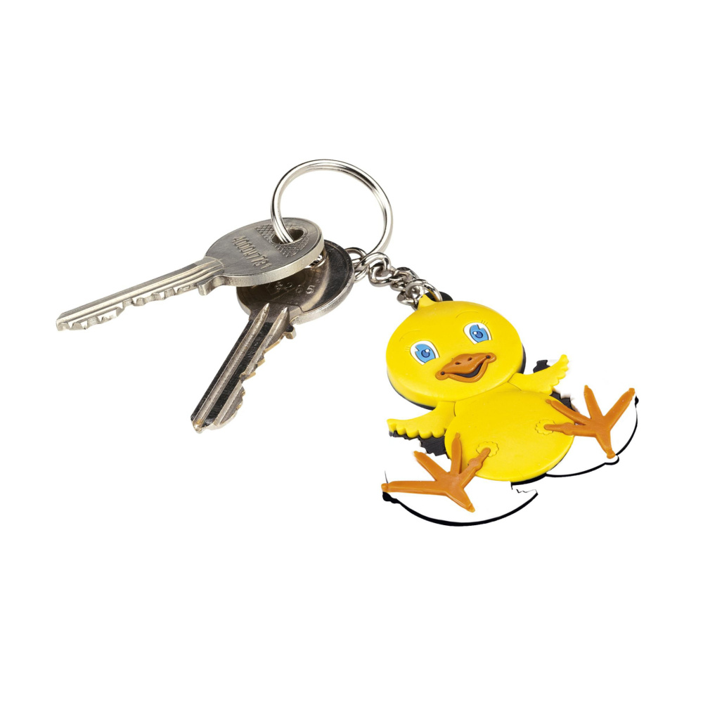 Logo trade business gifts image of: CustomMade Keyring