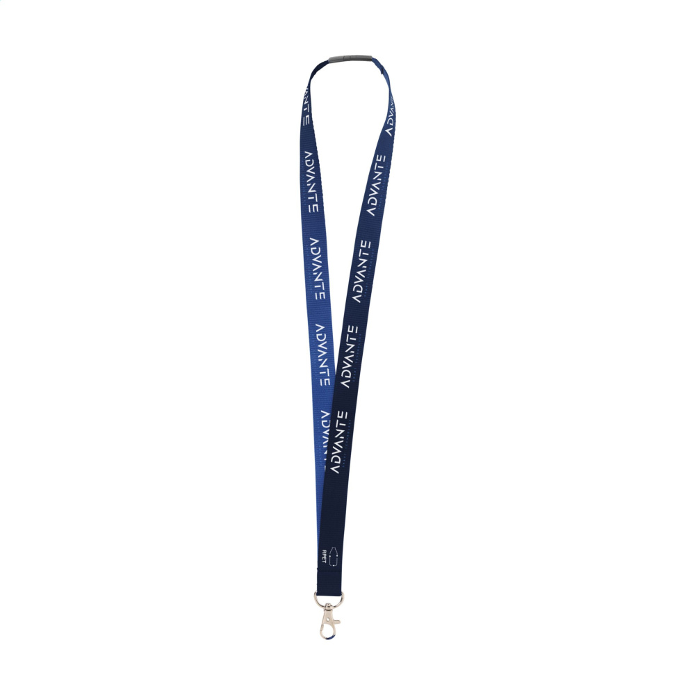 Logotrade corporate gift picture of: Lanyard Sublimation Safety RPET 2 cm lanyard