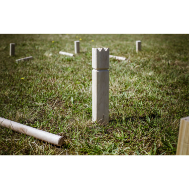 Logo trade promotional giveaways image of: Kingdom Kubb Outdoor Game