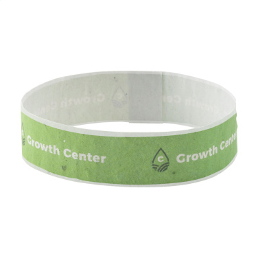 Logotrade promotional giveaways photo of: Seed Paper Festival Wristband