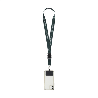 Logotrade promotional merchandise image of: Lanyard Promo Complete Sublimatie RPET 2 cm with Patch