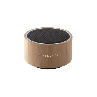 Logo trade promotional merchandise picture of: Wave Bamboo Wireless Speaker