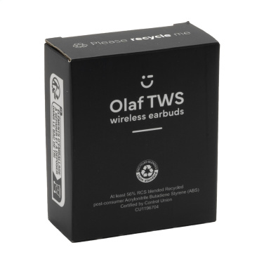 Logotrade promotional item picture of: Olaf RCS TWS Wireless Earbuds