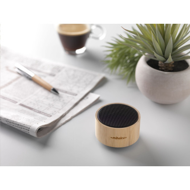 Logotrade promotional gifts photo of: Wave Bamboo Wireless Speaker