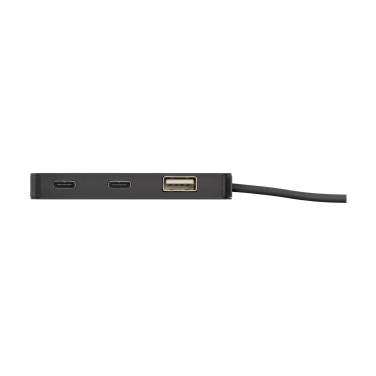 Logotrade advertising product image of: Tecco GRS Recycled Alu USB Hub