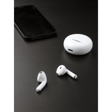 Logotrade promotional products photo of: Calypso RCS Recycled Wireless Earbuds