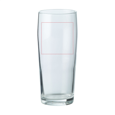 Logo trade promotional giveaways image of: Beer Glass 180 ml