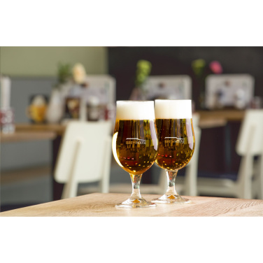 Logo trade business gifts image of: Munich Beer Glass 370 ml