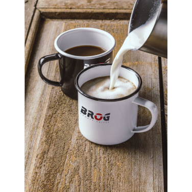 Logotrade promotional giveaways photo of: Retro Enamel Mug 350 ml