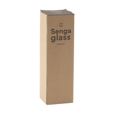 Logotrade corporate gift picture of: Senga Glass 500 ml drinking bottle