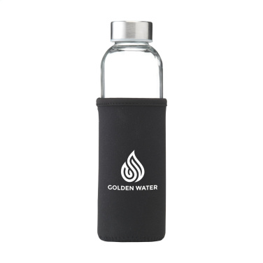 Logotrade promotional giveaways photo of: Senga Glass 500 ml drinking bottle