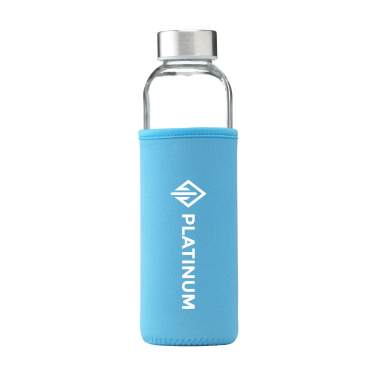 Logotrade promotional merchandise picture of: Senga Glass 500 ml drinking bottle