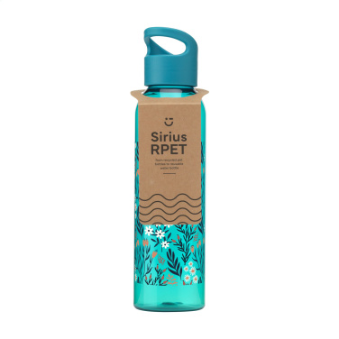 Logo trade promotional gift photo of: Sirius GRS RPET 650 ml drinking bottle