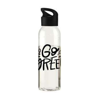 Logo trade promotional giveaways image of: Sirius Glass 480 ml drinking bottle