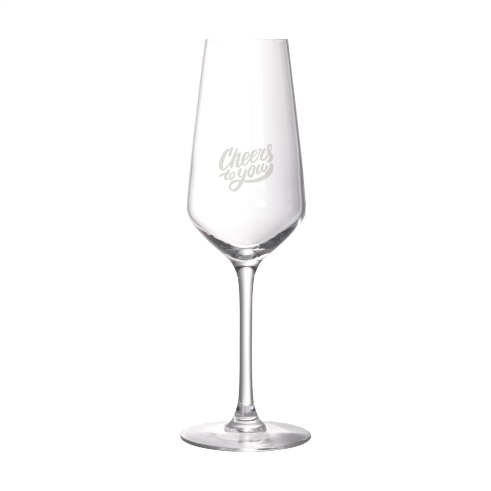 Logo trade promotional giveaway photo of: Loire Champagne glass 230 ml