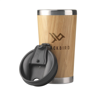 Logotrade promotional items photo of: Tokyo 450 ml bamboo thermo cup