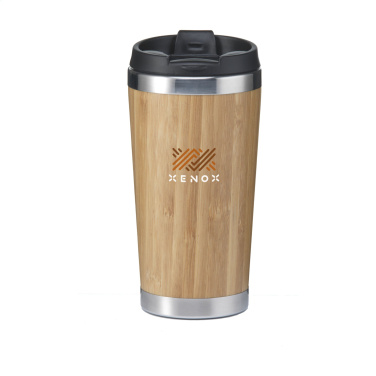 Logotrade promotional gifts photo of: Tokyo 450 ml bamboo thermo cup