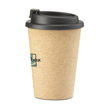 Logotrade promotional merchandise picture of: Attea Cork 350 ml coffee cup