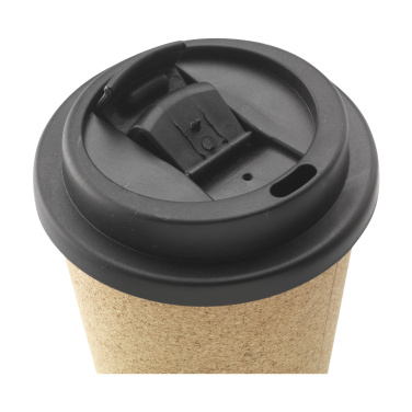 Logo trade corporate gifts image of: Attea Cork 350 ml coffee cup