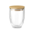 Alba 350 ml double-walled glass, transparent