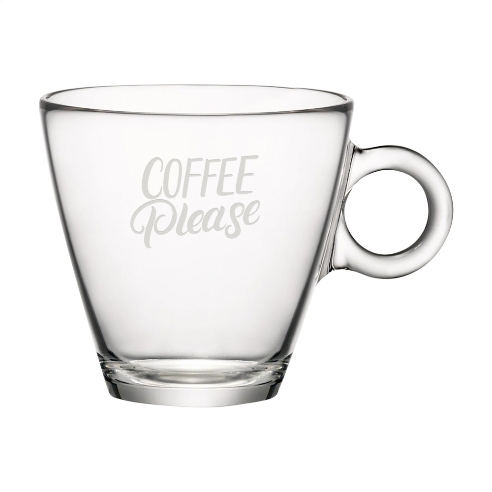 Logo trade promotional item photo of: Lugano Espresso Glass 100 ml