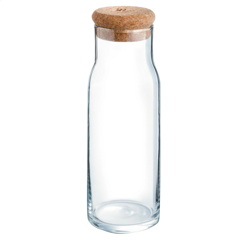 Logo trade promotional item photo of: Algarve Carafe 1 L with a cork cap