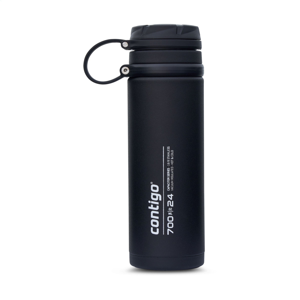 Logo trade promotional gifts image of: Contigo® Fuse Stainless Steel 700 ml thermo bottle