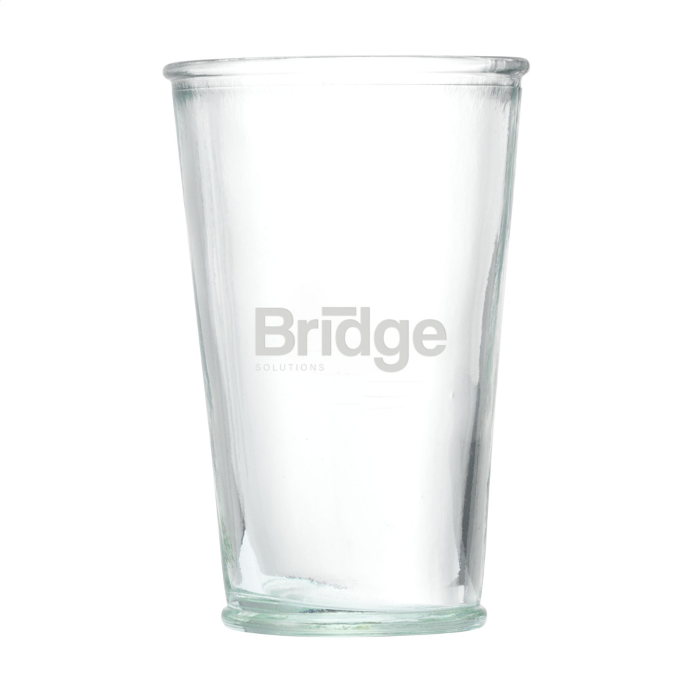 Logo trade promotional item photo of: Sevilla Recycled Water glass 300 ml