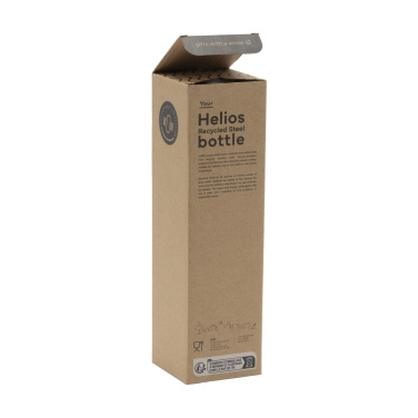 Logo trade corporate gifts picture of: Helios RCS Recycled Steel Bottle 470 ml