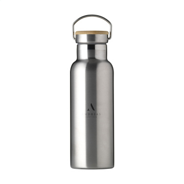 Logotrade promotional products photo of: Nordvik RCS Recycled Steel 500 ml drinking bottle