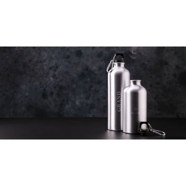 Logo trade promotional merchandise image of: AluMini GRS Recycled 500 ml water bottle