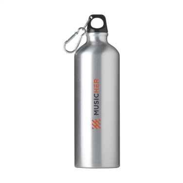 Logo trade promotional giveaways picture of: AluMaxi GRS Recycled 750 ml water bottle