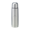 Frosted Bottle RCS Recycled Steel 500 ml thermo bottle, silver